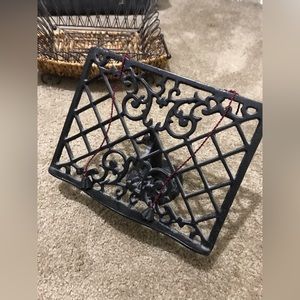 Cast Iron Book Holder